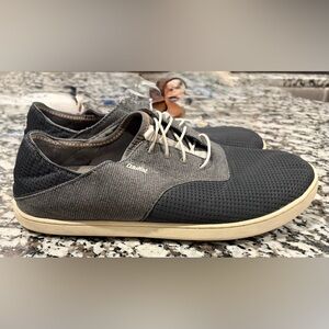 OluKai Nohea Moku Mens Size 11 Mesh Boat Shoe Sneakers Slip On